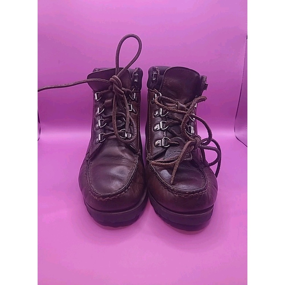 Vintahe‎ HH Brown Gore-Tex Women's Leather Hiking Boots Size 6.5 US